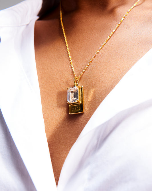 ZEMENTINE ESSENTIAL PENDANT (WHITE)