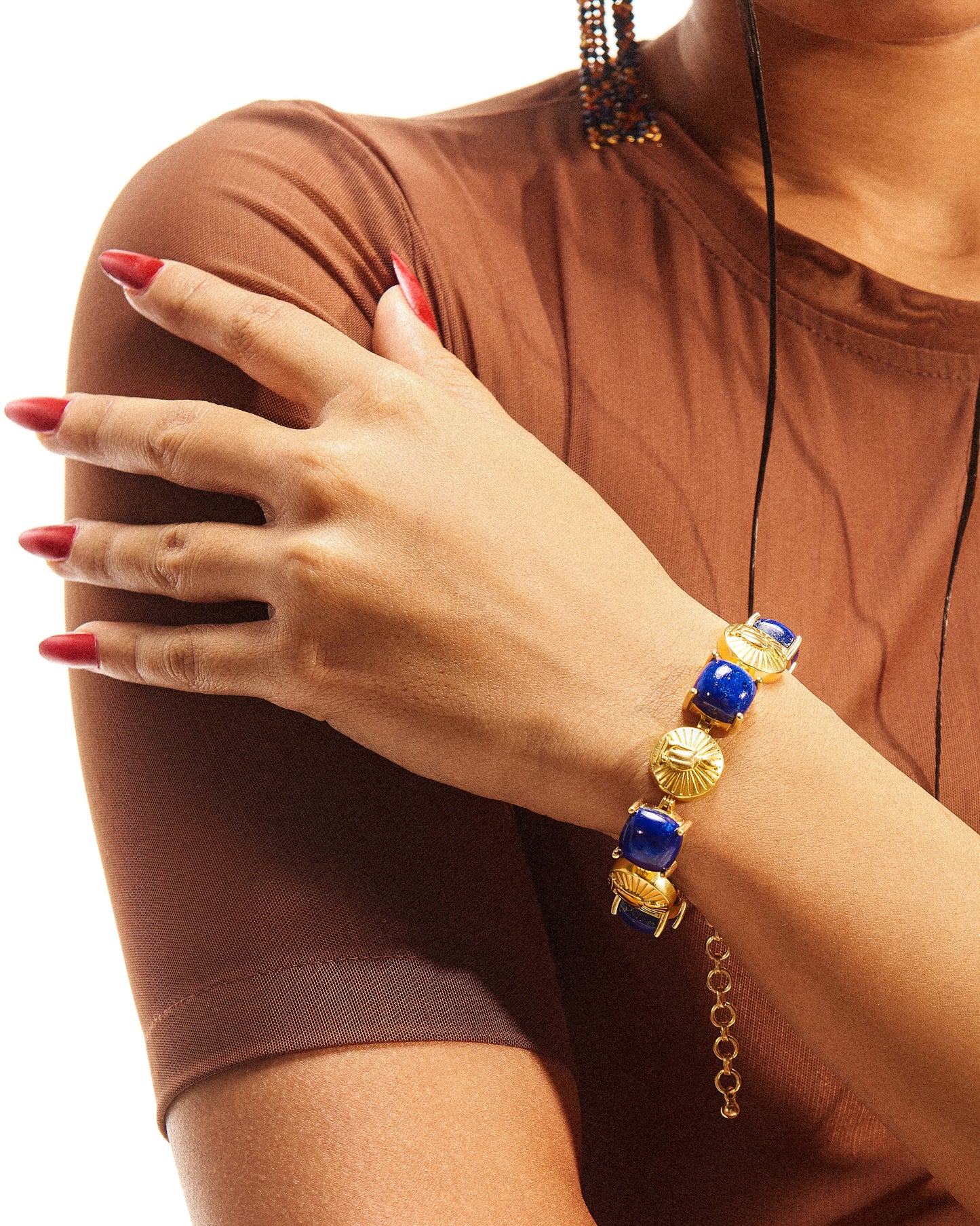 EMBLEME BRACELET (LAPIS)