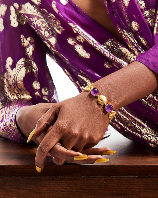 EMBLEME BRACELET (AMETHYST)