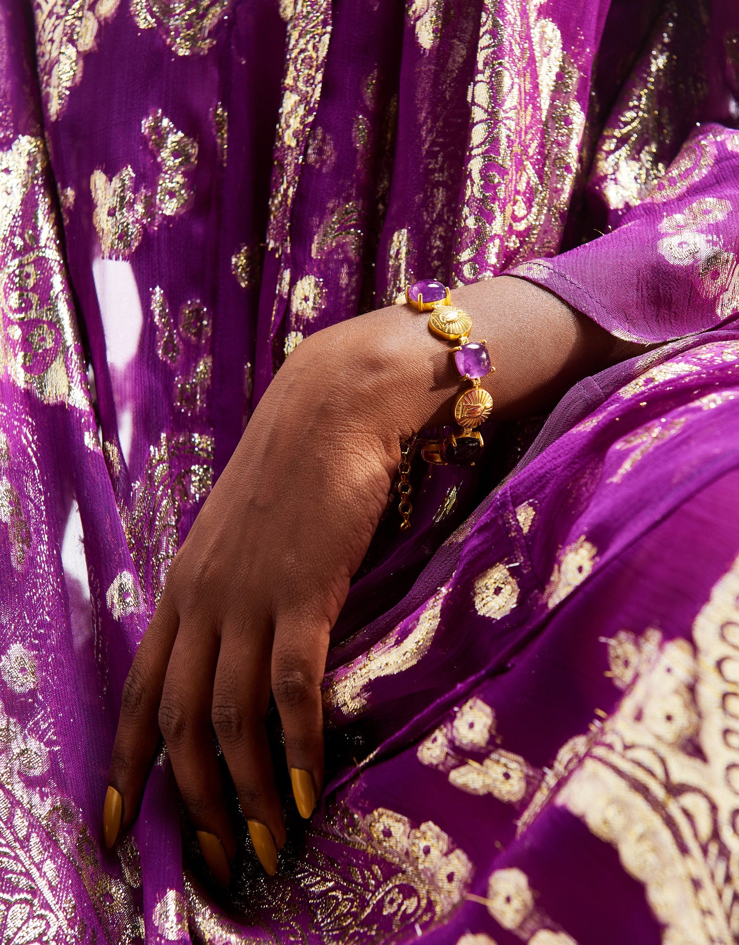 EMBLEME BRACELET (AMETHYST)
