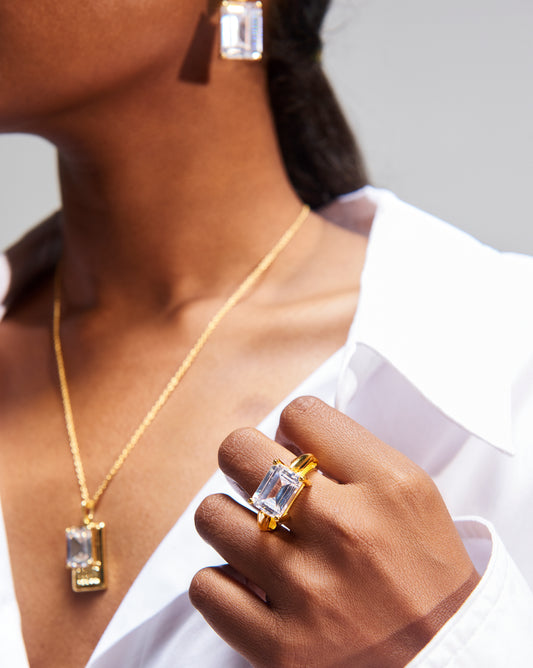 ZEMENTINE ESSENTIAL RING (WHITE)