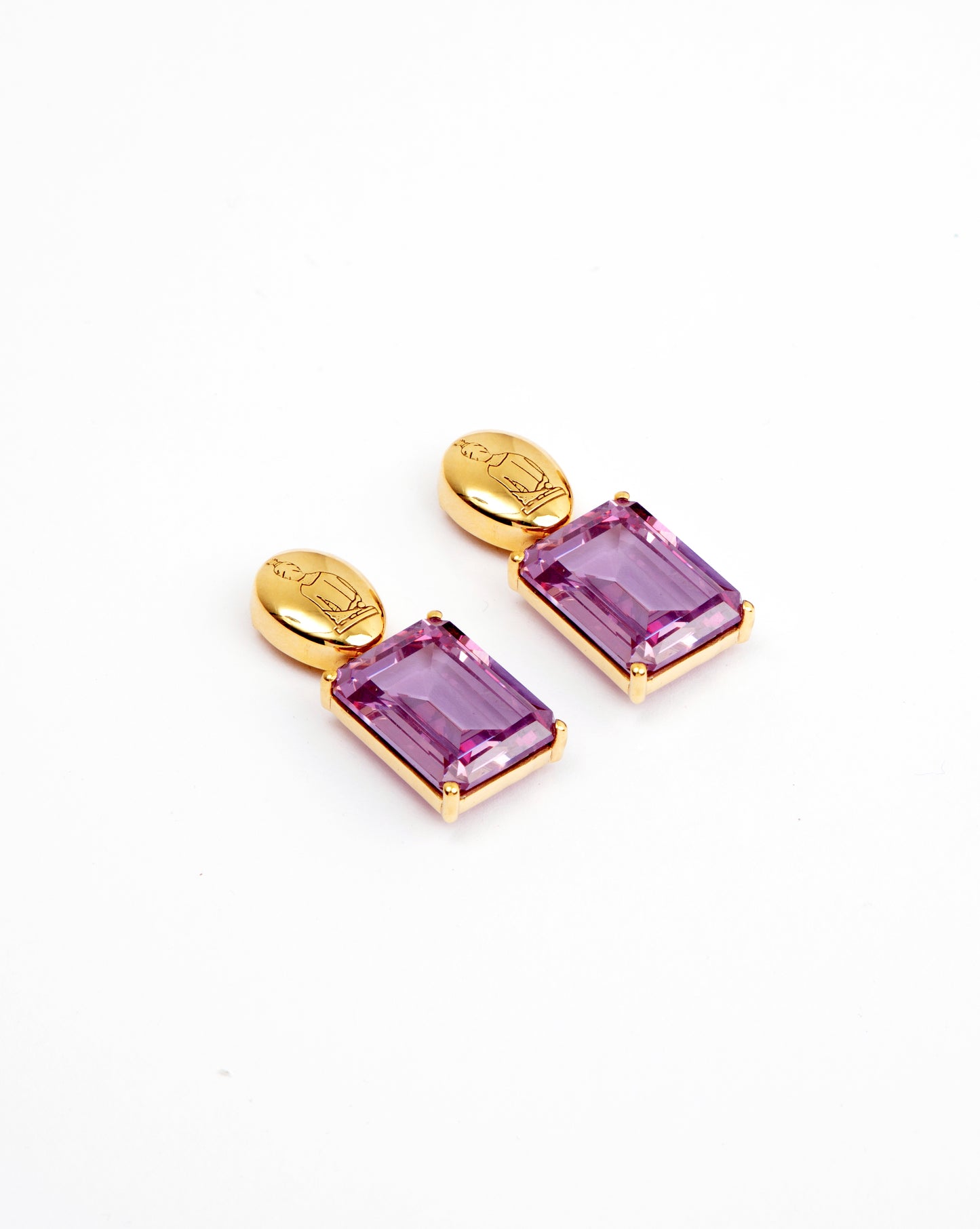ZEMENTINE ESSENTIAL EARRINGS (PURPLE)