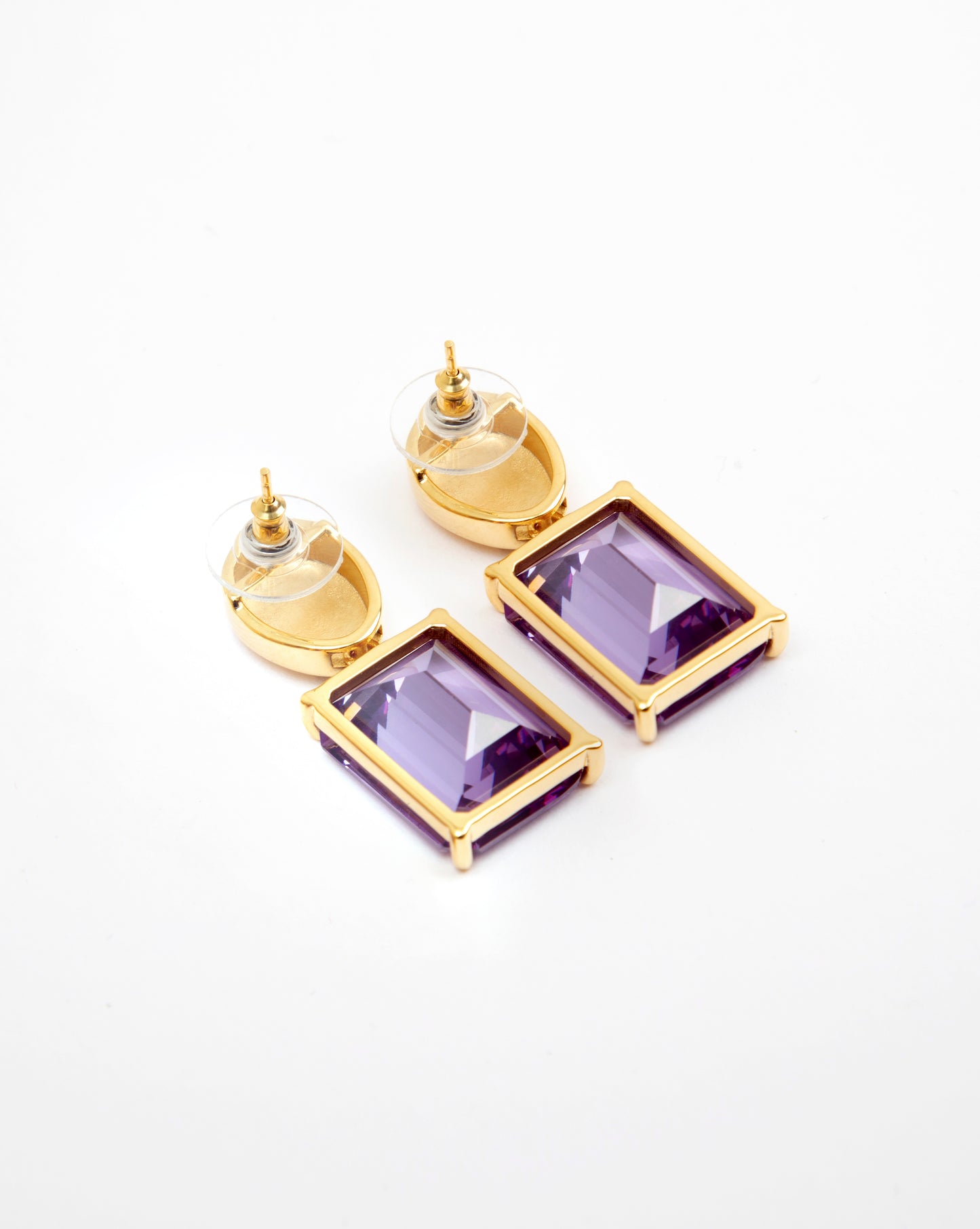 ZEMENTINE ESSENTIAL EARRINGS (PURPLE)