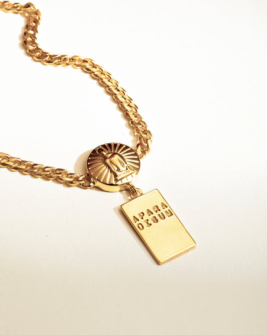 AD MICRO CHARM NECKLACE
