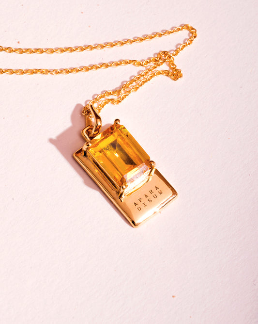 ZEMENTINE ESSENTIAL PENDANT (YELLOW)
