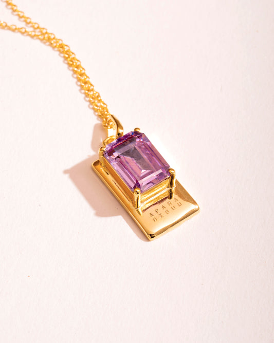 ZEMENTINE ESSENTIAL PENDANT (PURPLE)