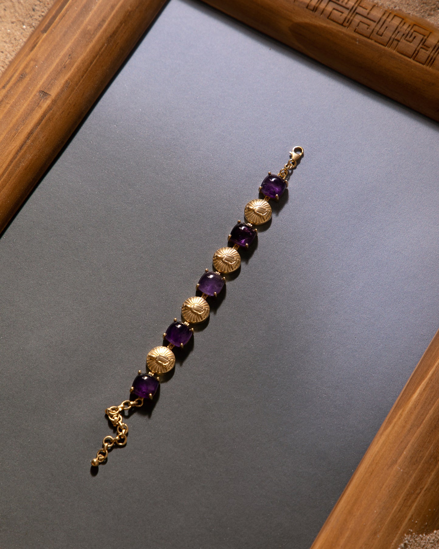 EMBLEME BRACELET (AMETHYST)