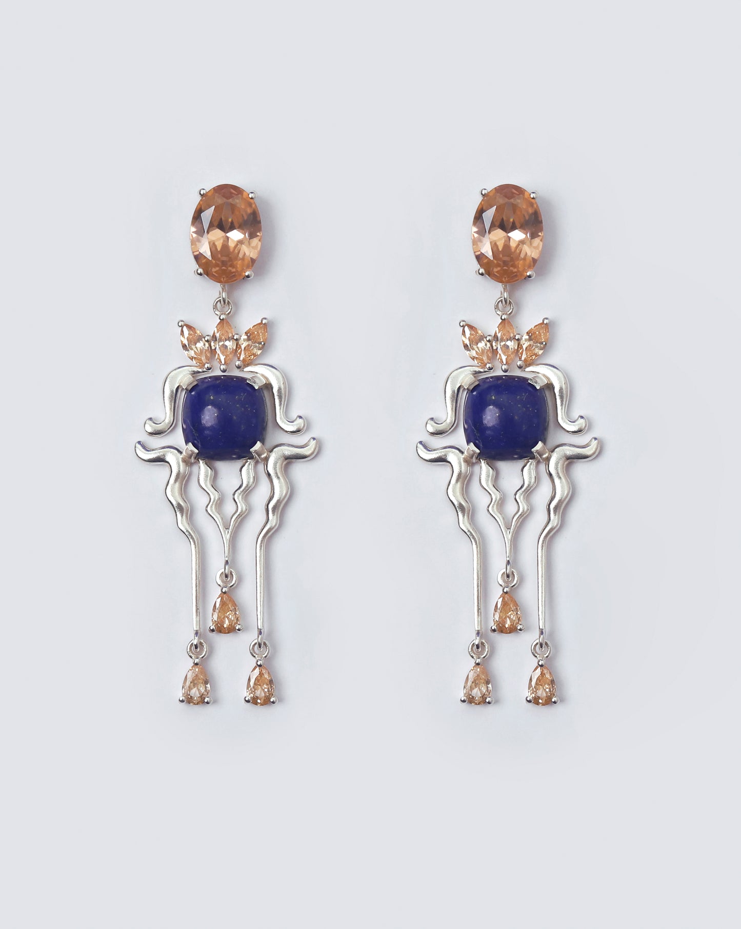 LA NUIT EARRINGS (Lapis)