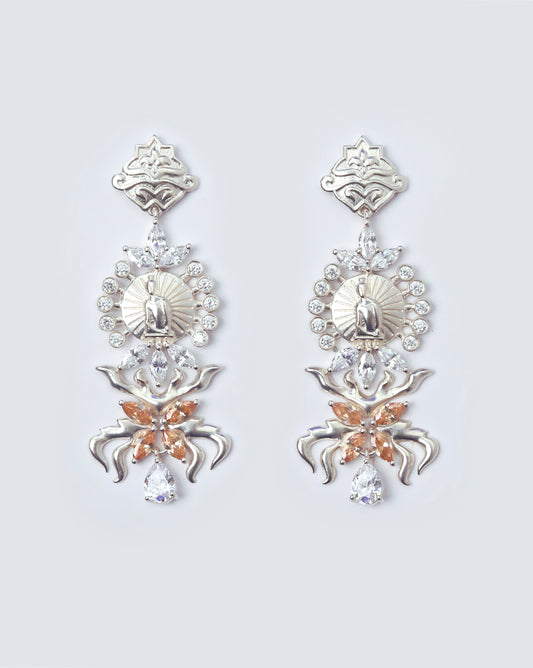 AURA OF THE ESSENCE HEAD' EARRINGS