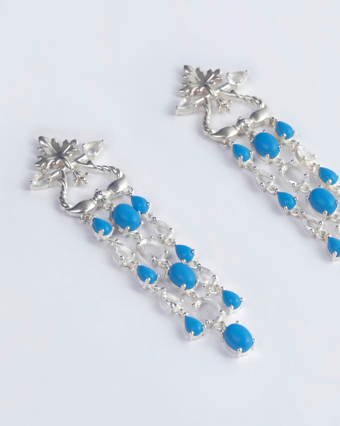 BLUE OF PARADISE EARRINGS