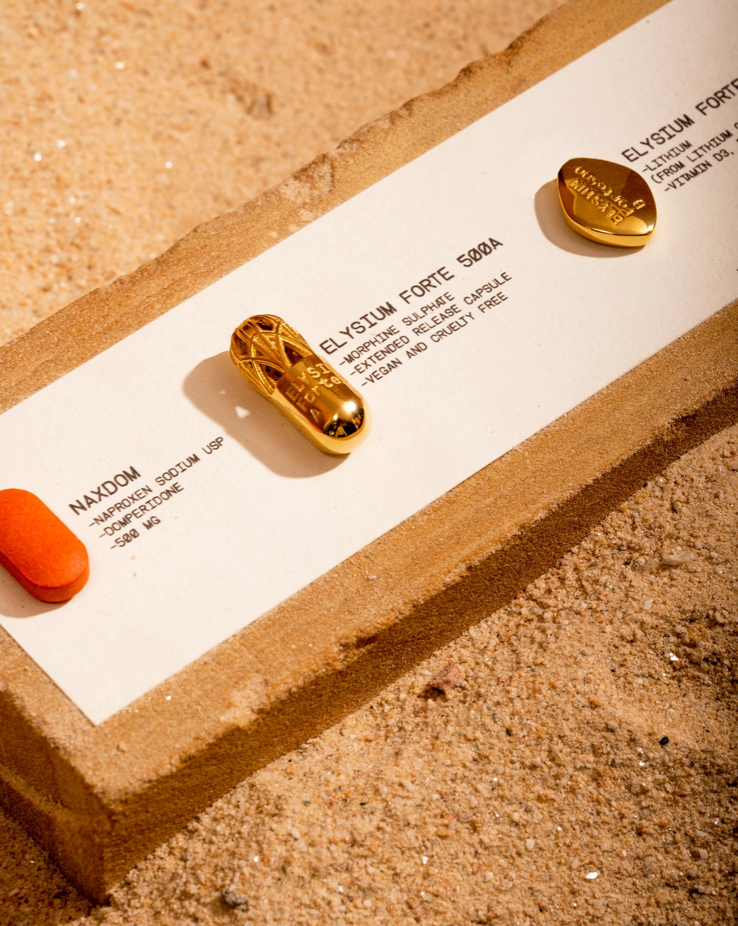 ELYSIUM FORTE PILL COMBO EARRINGS