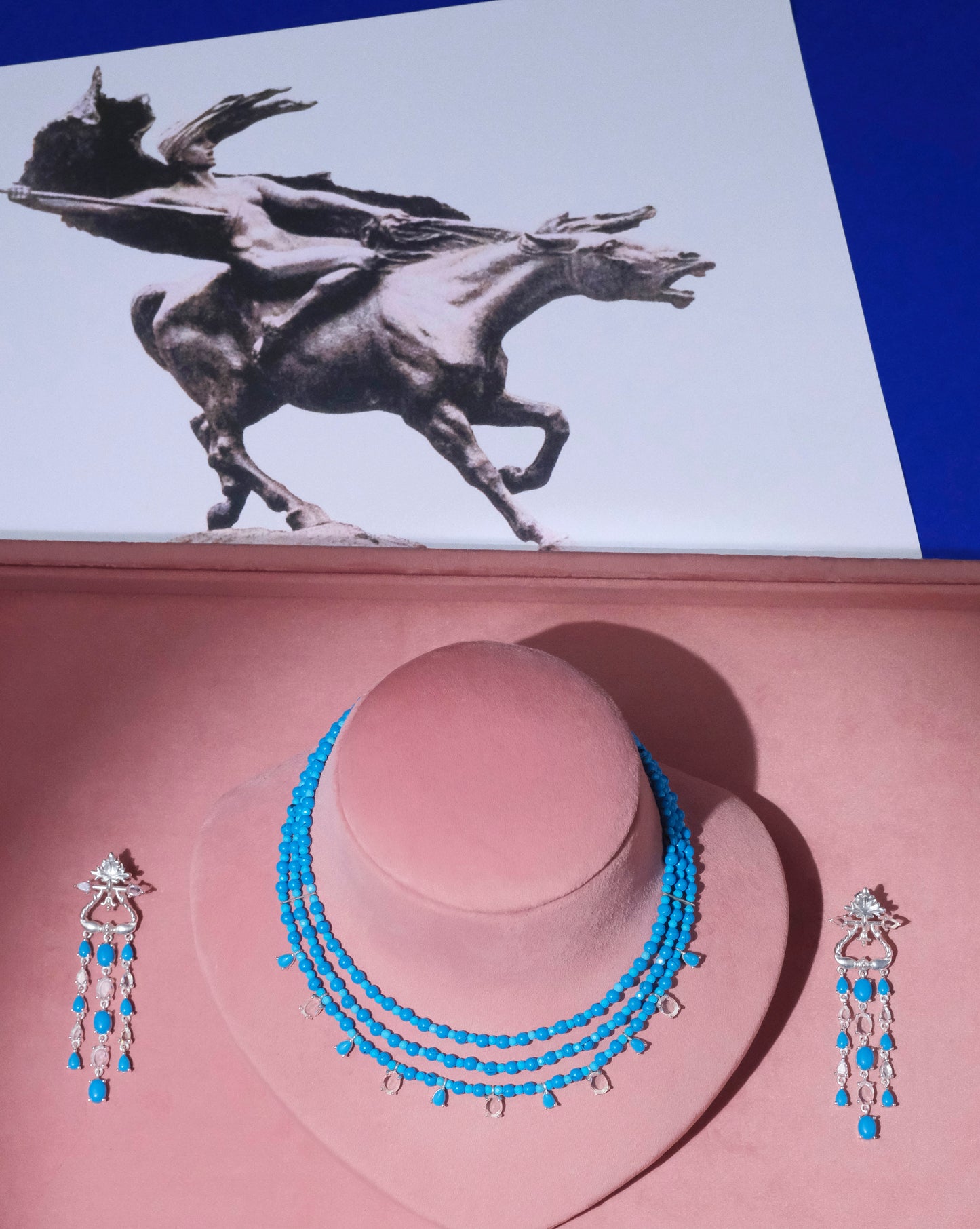 BLUE OF PARADISE EARRINGS