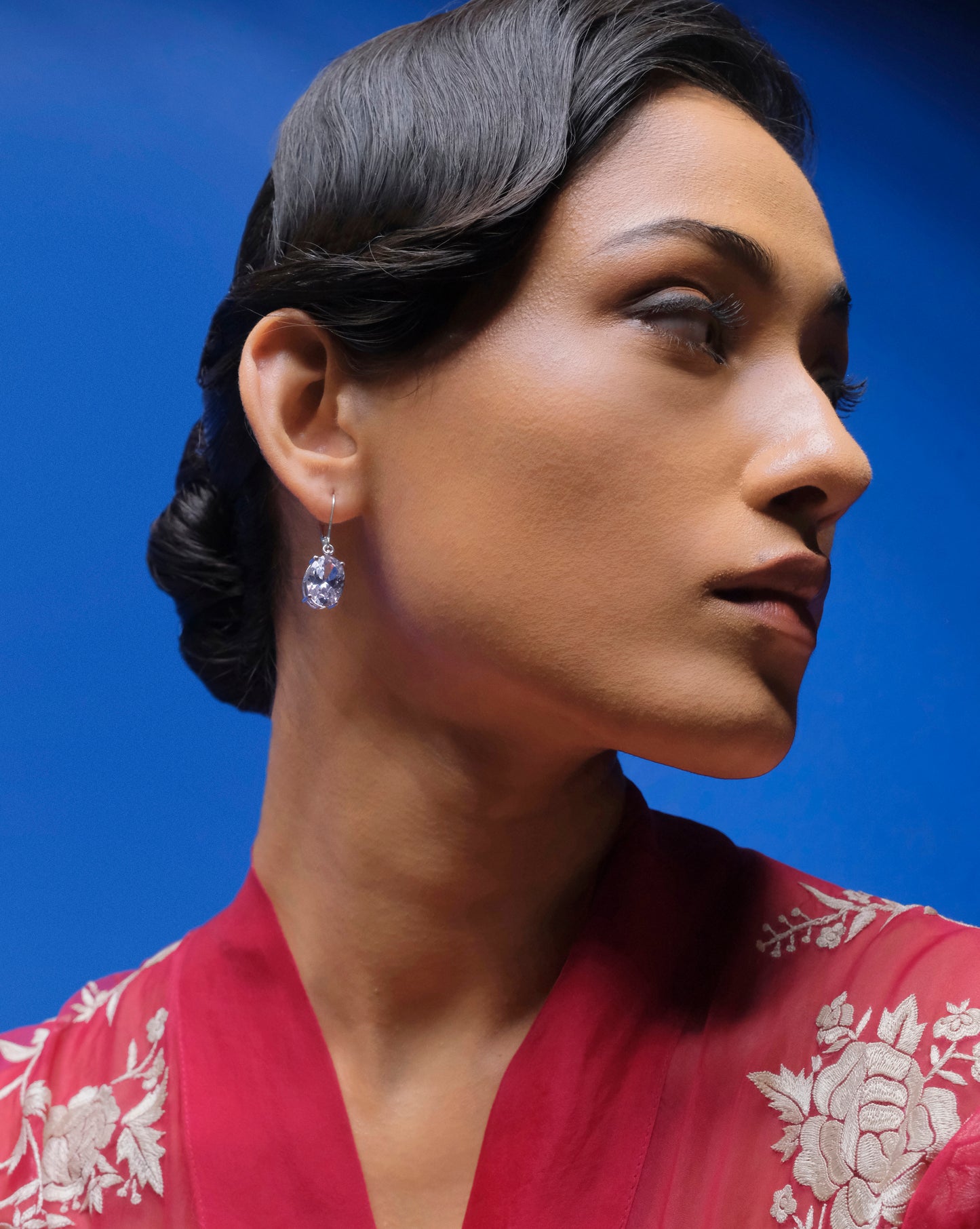 LILIAN WHITE EARRINGS